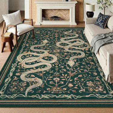 Tapis Imprimé Serpent